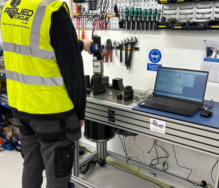 Applied Torque performing UKAS-traceable torque multiplier calibration